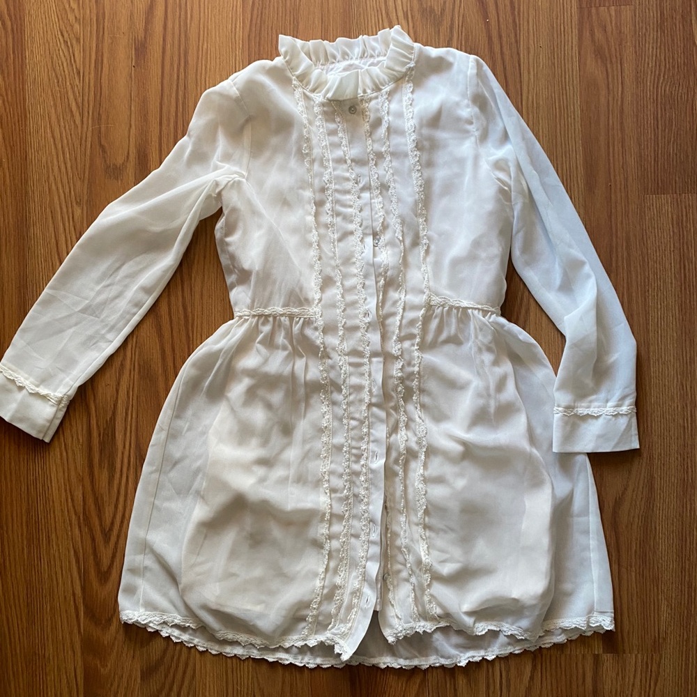 ❌SOLD❌Joyfolie Mia Joy Calla Ivory Cream Dress